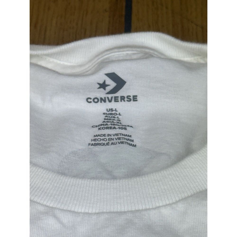 Converse All Star Pomegranate Graphic T-Shirt Crew neck Size L‎ - Picture 8 of 16